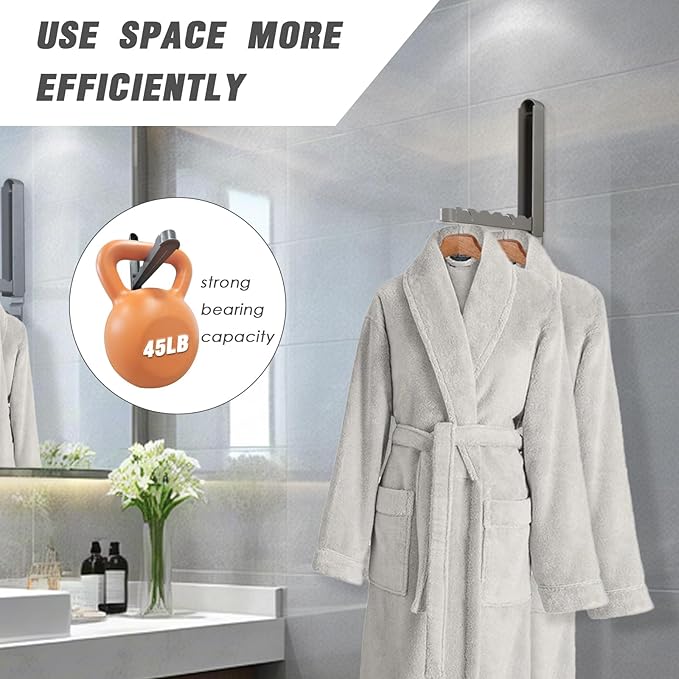 Multi - Scenario Foldable Retractable Clothes Drying Rack: Space - Saving, Easy to Install, Strong Load - Bearing