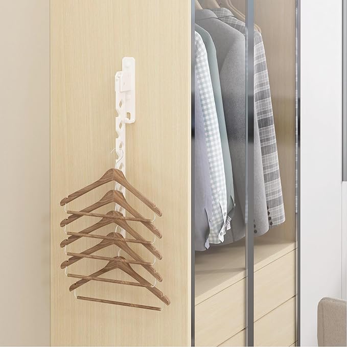 Foldable Retractable Clothes Drying Rack: Flexible Folding Saves Space, Convenient Drying for Multiple Scenarios