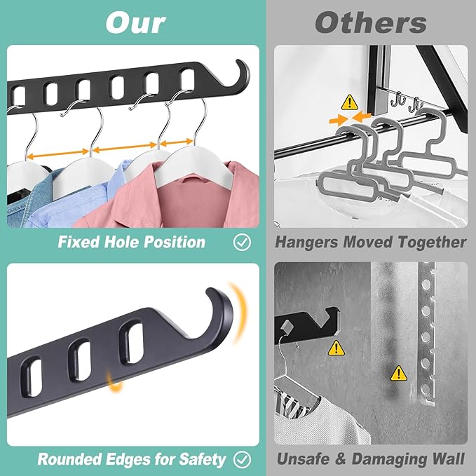 2 - Pack Rotatable Retractable Clothes Drying Rack: Multi - Scenario Adaptation, Stable and Safe