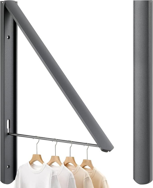No - Drill Foldable Retractable Clothes Drying Rack: Suitable for Multiple Scenarios, Rust - Proof, Durable and Space - Saving
