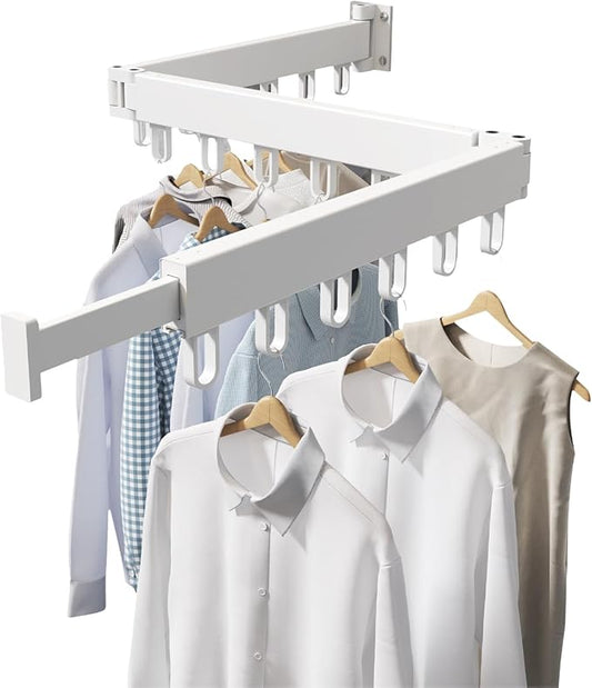 Multifunctional Retractable Clothes Drying Rack: Suitable for Multiple Scenarios, Space - Saving and Stable in Load - Bearing
