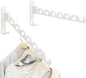 Foldable Retractable Clothes Drying Rack: Flexible Folding Saves Space, Convenient Drying for Multiple Scenarios