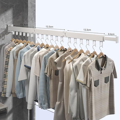 Multifunctional Retractable Clothes Drying Rack: Suitable for Multiple Scenarios, Space - Saving and Stable in Load - Bearing