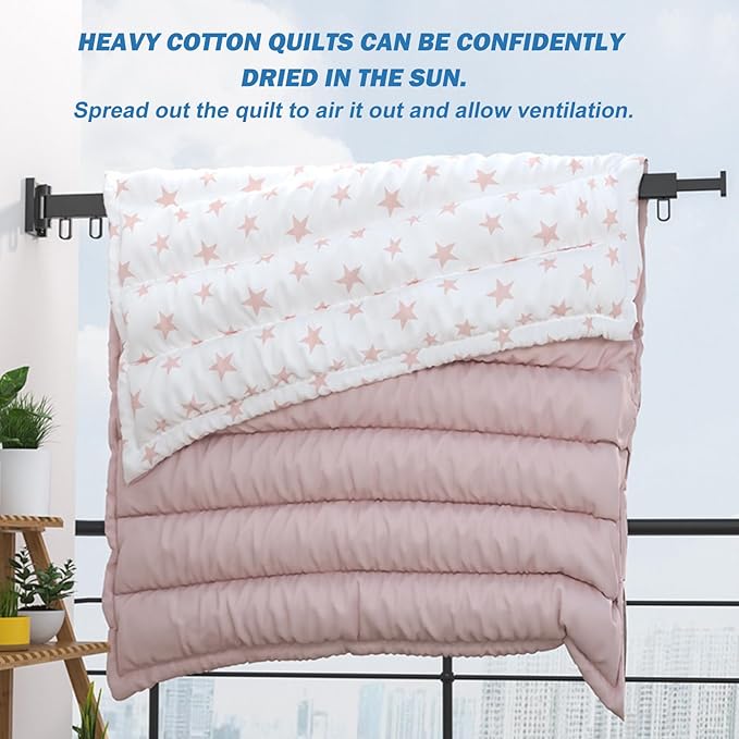 Foldable Retractable Clothes Drying Rack: Suitable for Multiple Scenarios, Strong Load - Bearing and Convenient Storage