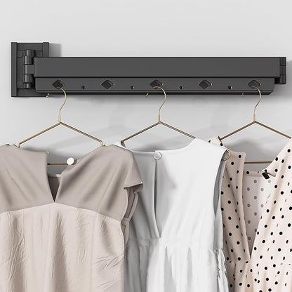 Foldable Retractable Clothes Drying Rack: Suitable for Multiple Scenarios, Strong Load - Bearing and High Space Utilization