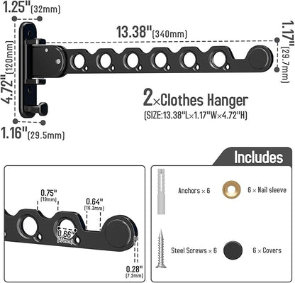 Foldable Retractable Clothes Drying Rack: Multi - angle Adjustable, Space - Saving, Practical for Multiple Scenarios