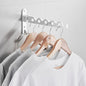 Space Aluminum Foldable Retractable Clothes Drying Rack: Rust - Proof and Durable, Convenient Drying for Multiple Scenarios